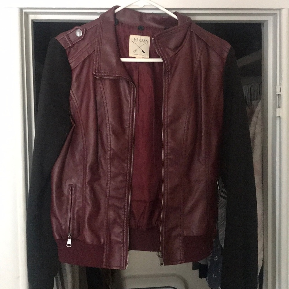 Maroon jacket